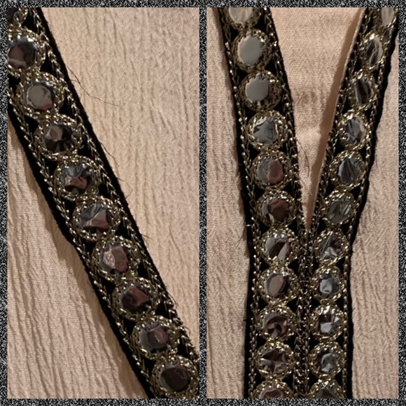 Sleeveless Tunic w/Embroidered Trim - XL - Picture 4 of 5